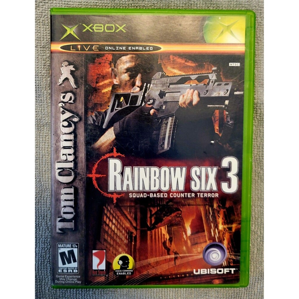 Microsoft OG Xbox: Tom Clancy's Rainbow Six 3 / CIB / TESTED / NEXT DAY SHIPP